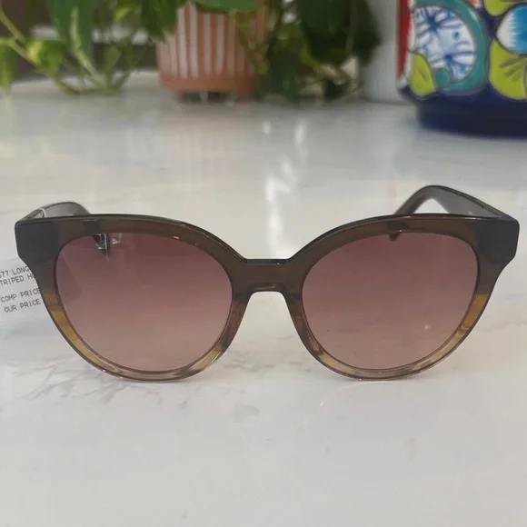 Longchamp Sunglasses 53mm Honey NWT - Picture 2 of 13